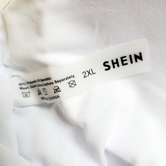 Shein Faux Wrap Deep V Swimsuit 2X NEW - Picture 9 of 9